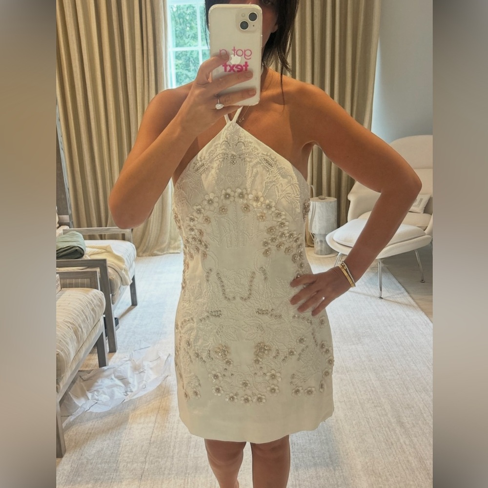 Vintage Valentino beaded dress